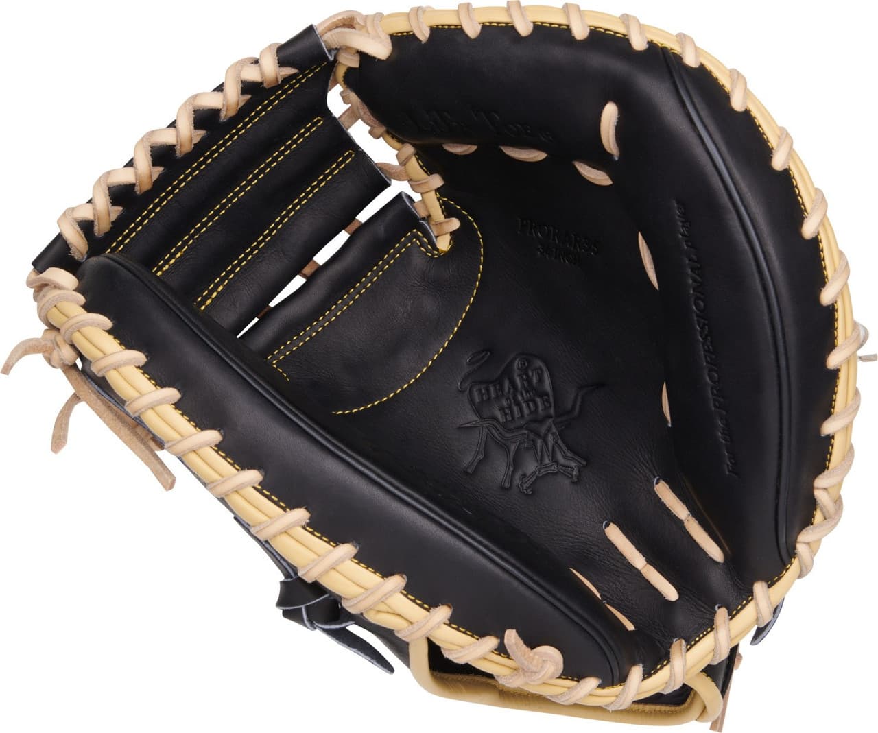 Rawlings Heart of the Hide Adley Rutschman 34" Baseball Catcher's Mitt - Right Hand Throw - Black